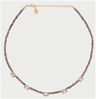Halskette Rue des Mille Dame in Silber Zircone GR-040 M4 M AU